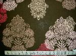Sample image of Porter & Stone Fabrics Interior Home Decorating Pattern Brompton Pink Fabric by the yard cut yardage