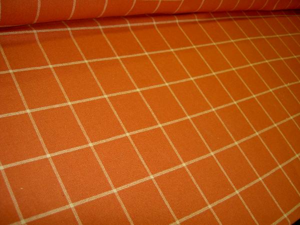 Portfolio Design Trooper Color Russet Check All Purpose Fabric M072707-001 - click to order