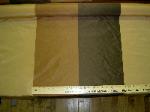 Prestige Amandarp Black Taupe Yellow Stripe Drapery Fabric