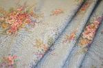 Draped Ralph Lauren Design Closeout Cheval Floral Rustique Color Teal Home Decor Fabric