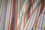 Draped Ralph Lauren Design Closeout Didier Stripe Multi Color Cotton Linen Blend Fabric
