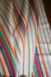 Drape Ralph Lauren Design Closeout Didier Stripe Multi Color Cotton Linen Blend Fabric