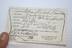 Schindlers Fabrics and Upholstery Shop Tag for this discount designer multipurpose fabric