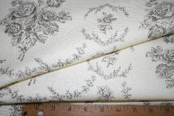 Pattern and texture closeup of this discount interior decorating fabric at Schindler's