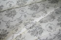 Folded Fabric View of this Ralph Lauren Toile all purpose decorator's fabric at Schindler's Fabric