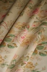 Draped Ralph Lauren Design Closeout Woodstock Floral Color Cameo Home Decorating Fabric