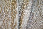 Robert Allen Fabrics Design Time Loop II Storm Upholstery Weight Discount Fabric U011008-003, draped view