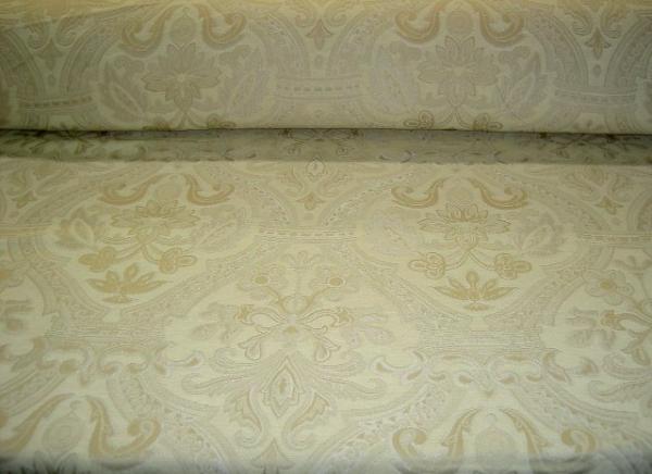 Robert Allen Pattern Westhoff Color Ivory Chenille Home Decor Fabric by the yard - click to order yardage, sample or swatch