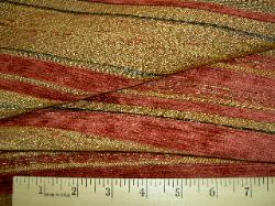 Closeup pattern and texture of sale upholstery fabric at Schindlers