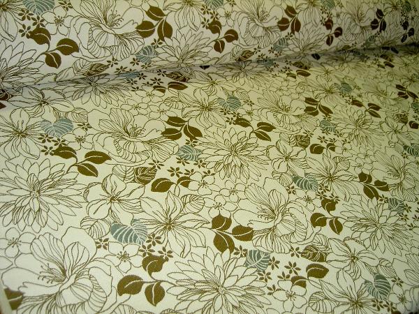 Swavelle Mill Creek Fabrics Indoor Outdoor Tahitian Dream Color Coconut Canvas Fabric at store.schindlersfabrics.com - click for store page
