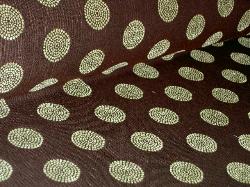 Closeup Angle Image Swavelle Mill Creek Pattern Chatter Color Grasshopper Furniture Upholstery Fabric