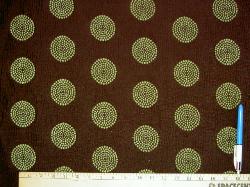 Sample of Swavelle Mill Creek Pattern Chatter Color Grasshopper Furniture Upholstery Fabric