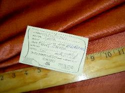 Shop tag - Burnt Orange at Schindler's Fabrics and Upholstery Shop Inc