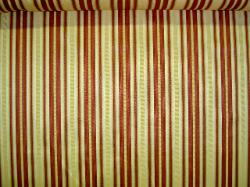 Straight down view image of stripe upholstery fabric by Swavelle