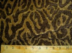 closeup of pattern and texture of SMC fur fabric for interior decorating at Schindlers Fabrics