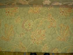 Straight down image of pattern Surprise Me color Bronze discount designer Fabric at Schindler's Fabrics