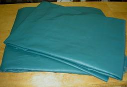 Teal Green Leather Hides on Sale from Upholstery Shop Workroom Buyout for Designing Cheap