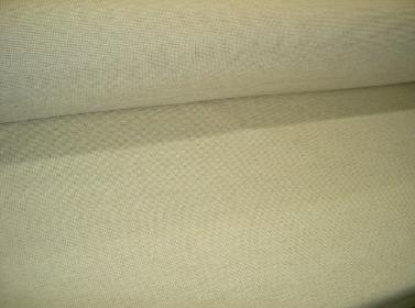 Angle view of Tweed Upholstery Fabric Special Pattern Middleton Color Shell (Putty) by the yard