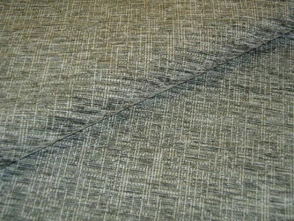 Folded closeup of Upholstery Fabric Store Charcoal Gray Chenille Pattern Tempe Discount Special by the yard
