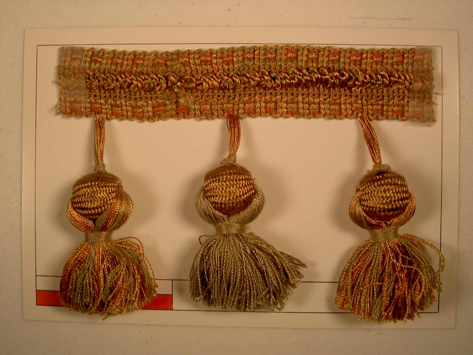 Tassel Trim Selections, from our discount designer fabric tassels