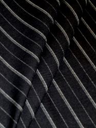 Ralph Lauren Meaden Stripe color Charcoal Fabric RL-LLF64382F from Book: Lauren Estate